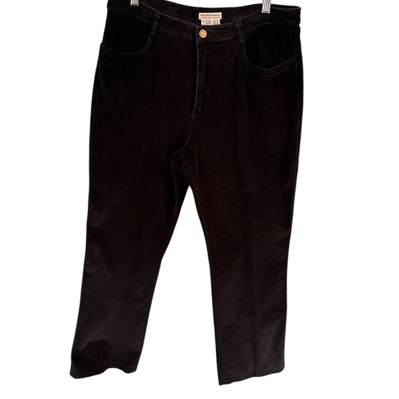 Royal Robbins Pants - Royal Robbins Boot Leg Black Corduroy Pants Woman’s size 12